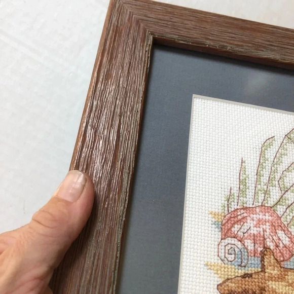 Framed Coastal  Cross Stitch - Picture 6 of 6